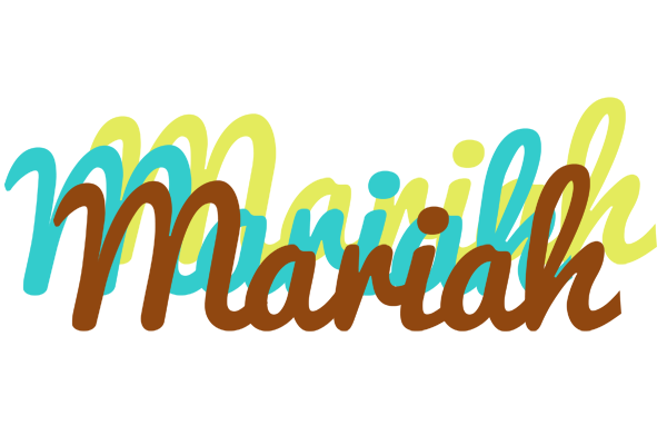 Mariah cupcake logo