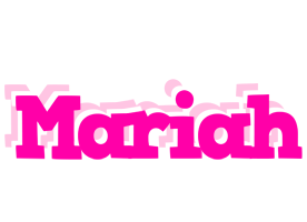 Mariah dancing logo