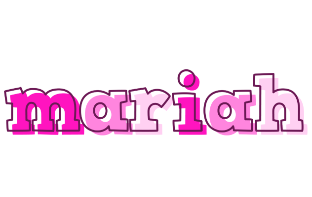 Mariah hello logo