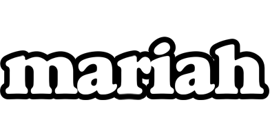 Mariah panda logo