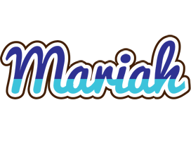 Mariah raining logo