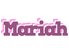 Mariah relaxing logo