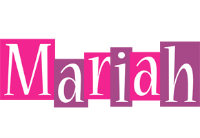 Mariah whine logo