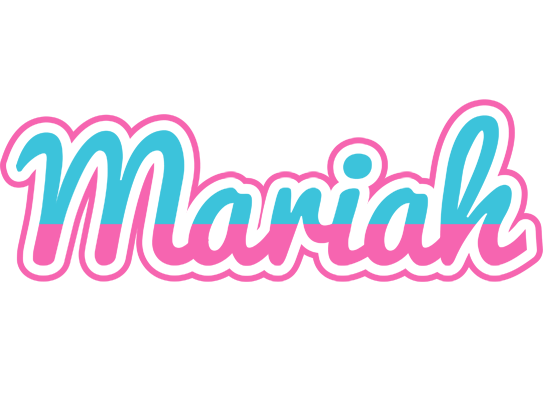 Mariah woman logo