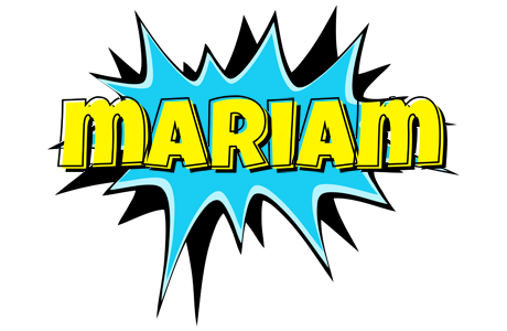 Mariam amazing logo