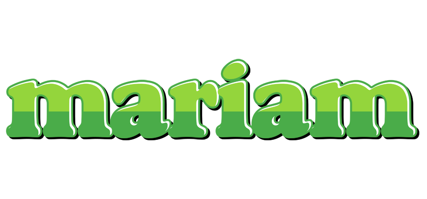 Mariam apple logo