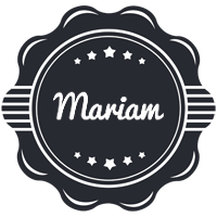 Mariam badge logo