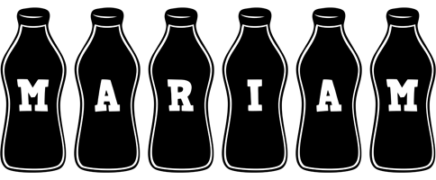 Mariam bottle logo