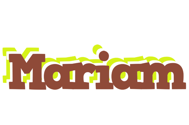 Mariam caffeebar logo