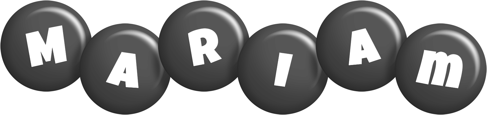 Mariam candy-black logo