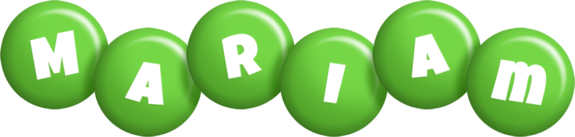 Mariam candy-green logo