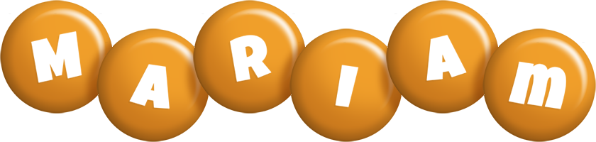 Mariam candy-orange logo