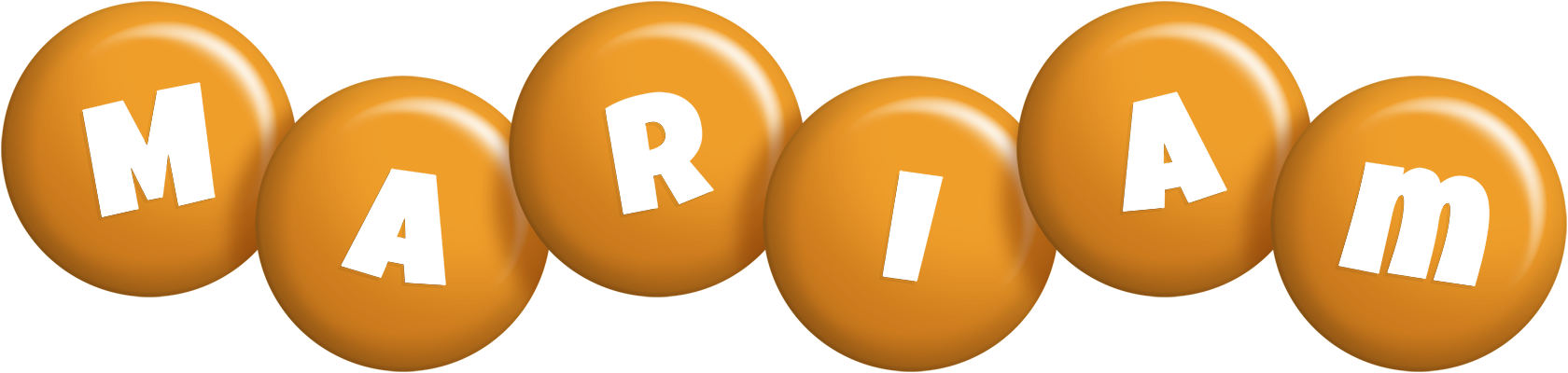 Mariam candy-orange logo