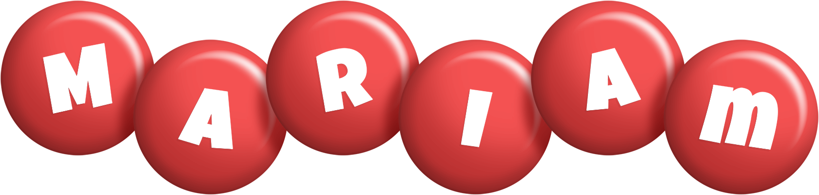 Mariam candy-red logo