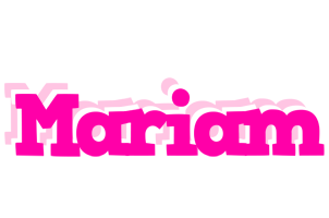 Mariam dancing logo