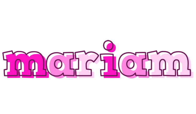 Mariam hello logo