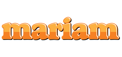 Mariam orange logo