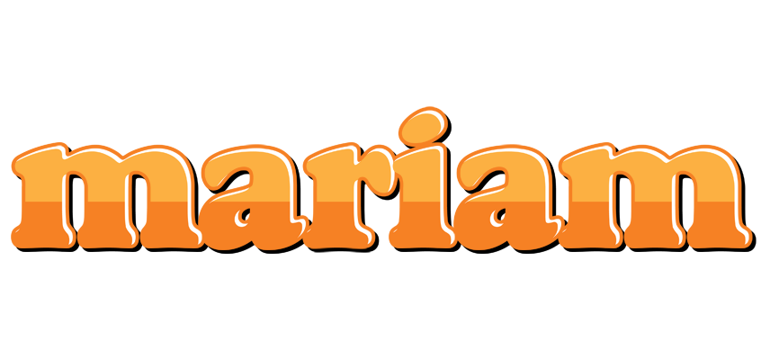 Mariam orange logo