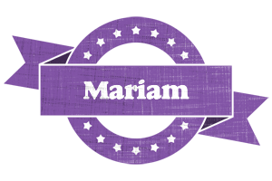 Mariam royal logo