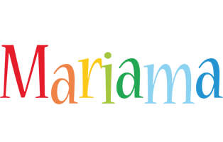 Mariama birthday logo