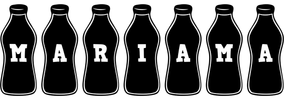 Mariama bottle logo