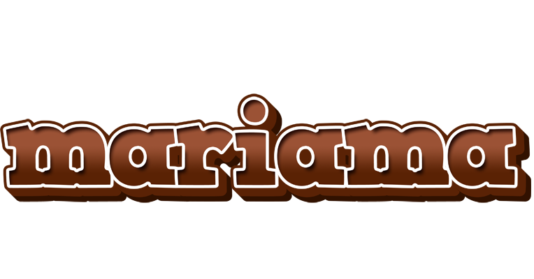 Mariama brownie logo