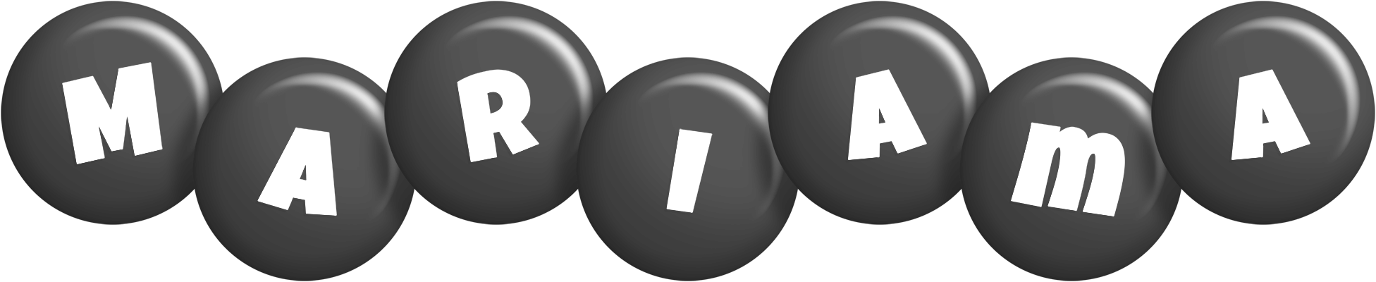 Mariama candy-black logo