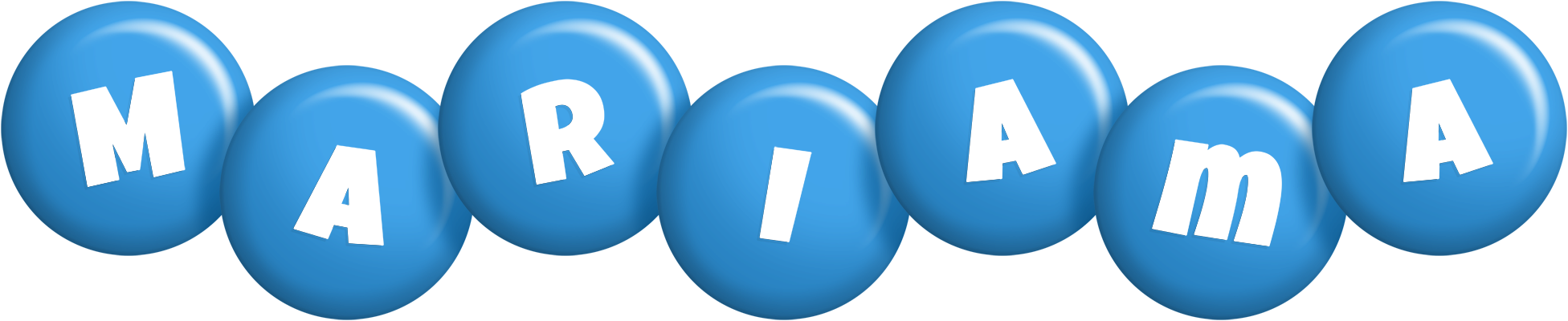 Mariama candy-blue logo