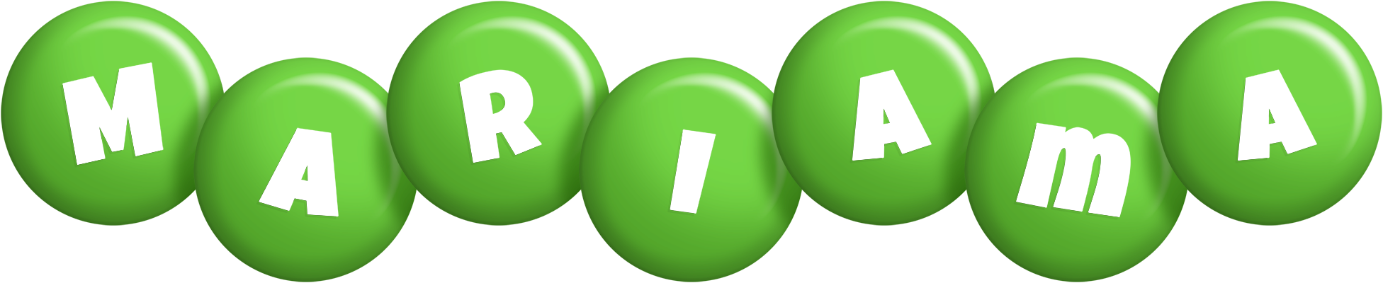 Mariama candy-green logo