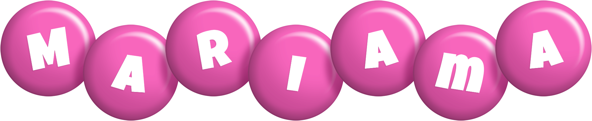 Mariama candy-pink logo