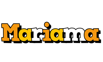 Mariama cartoon logo