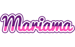 Mariama cheerful logo