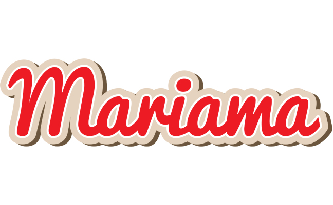 Mariama chocolate logo