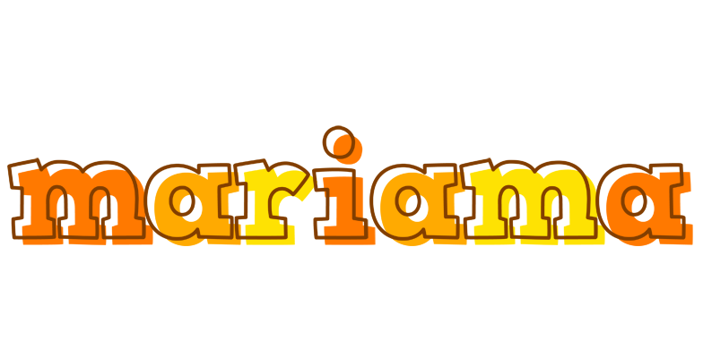Mariama desert logo