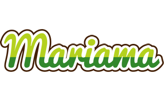 Mariama golfing logo