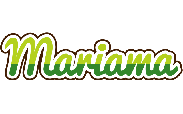 Mariama golfing logo