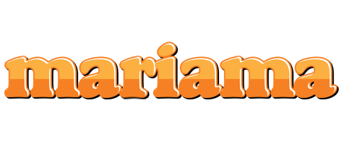 Mariama orange logo