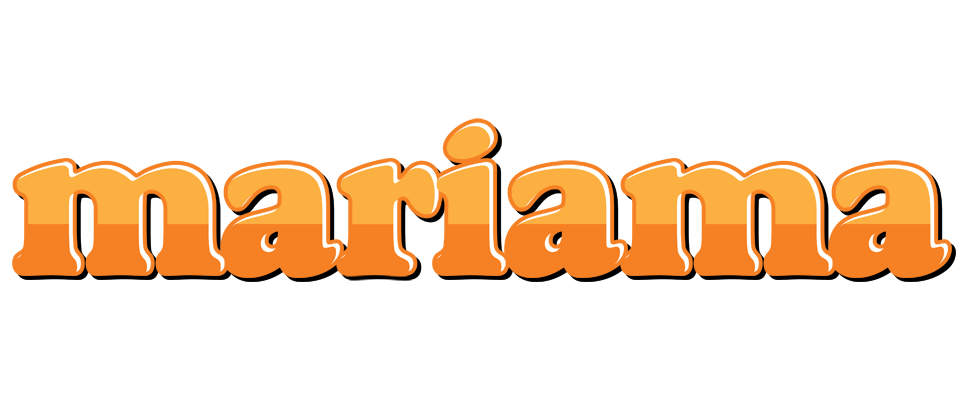 Mariama orange logo