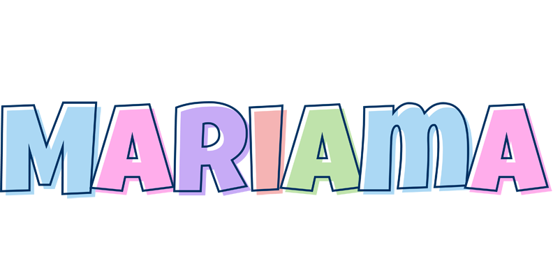 Mariama pastel logo