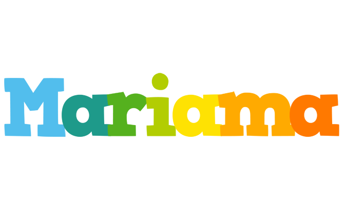 Mariama rainbows logo