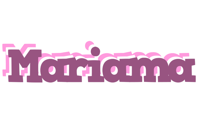 Mariama relaxing logo
