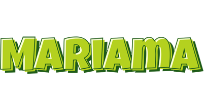 Mariama summer logo