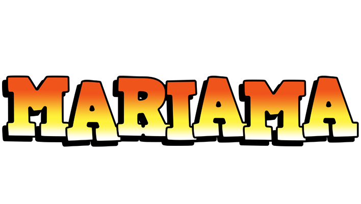 Mariama sunset logo