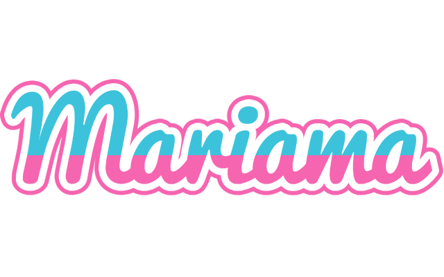 Mariama woman logo