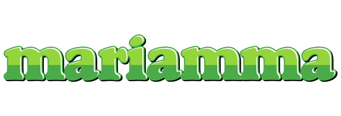 Mariamma apple logo