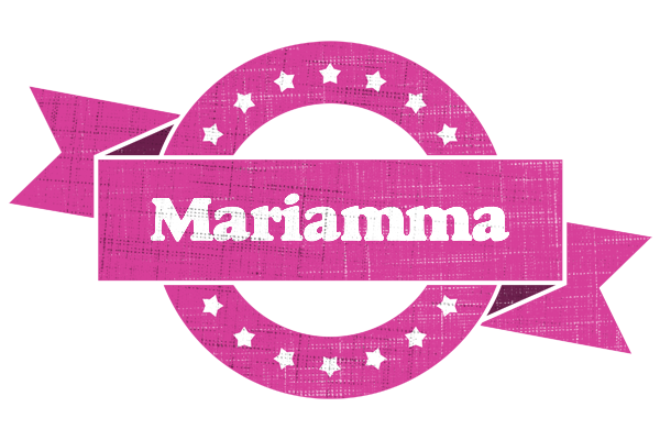 Mariamma beauty logo
