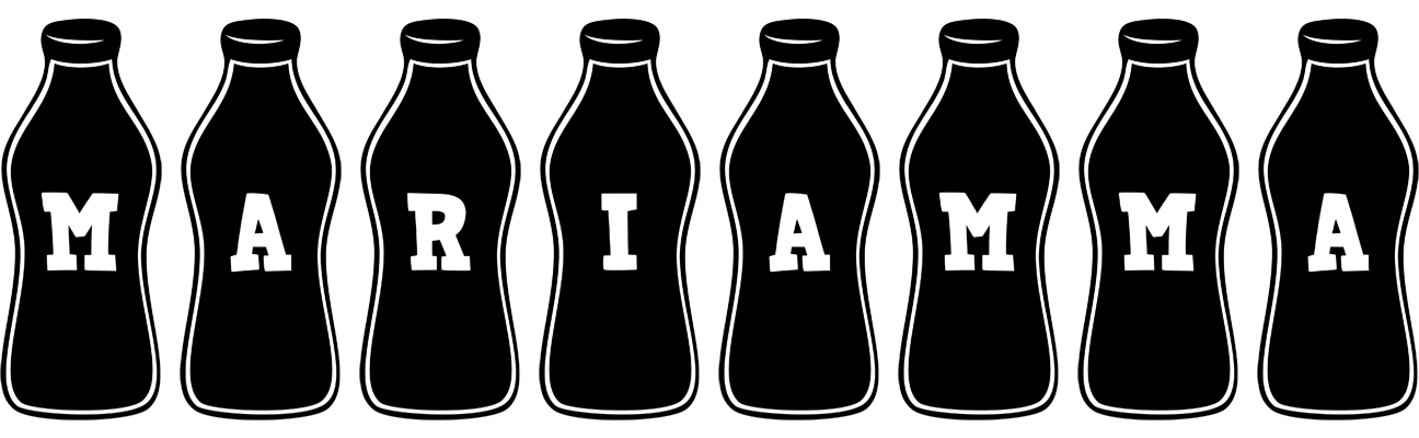 Mariamma bottle logo