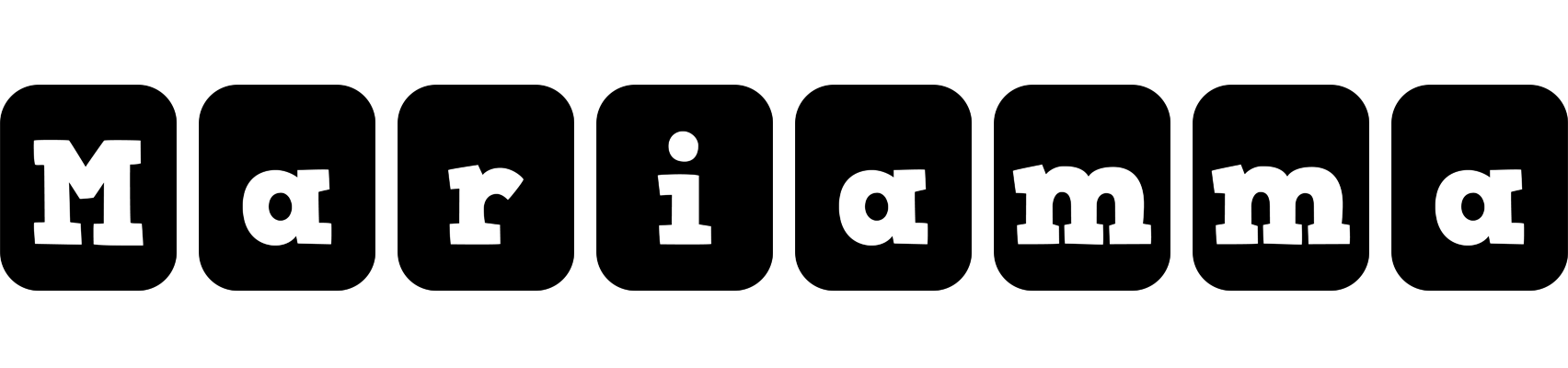 Mariamma box logo