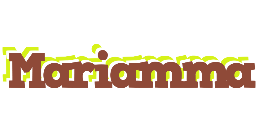 Mariamma caffeebar logo