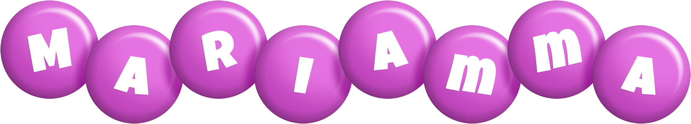 Mariamma candy-purple logo